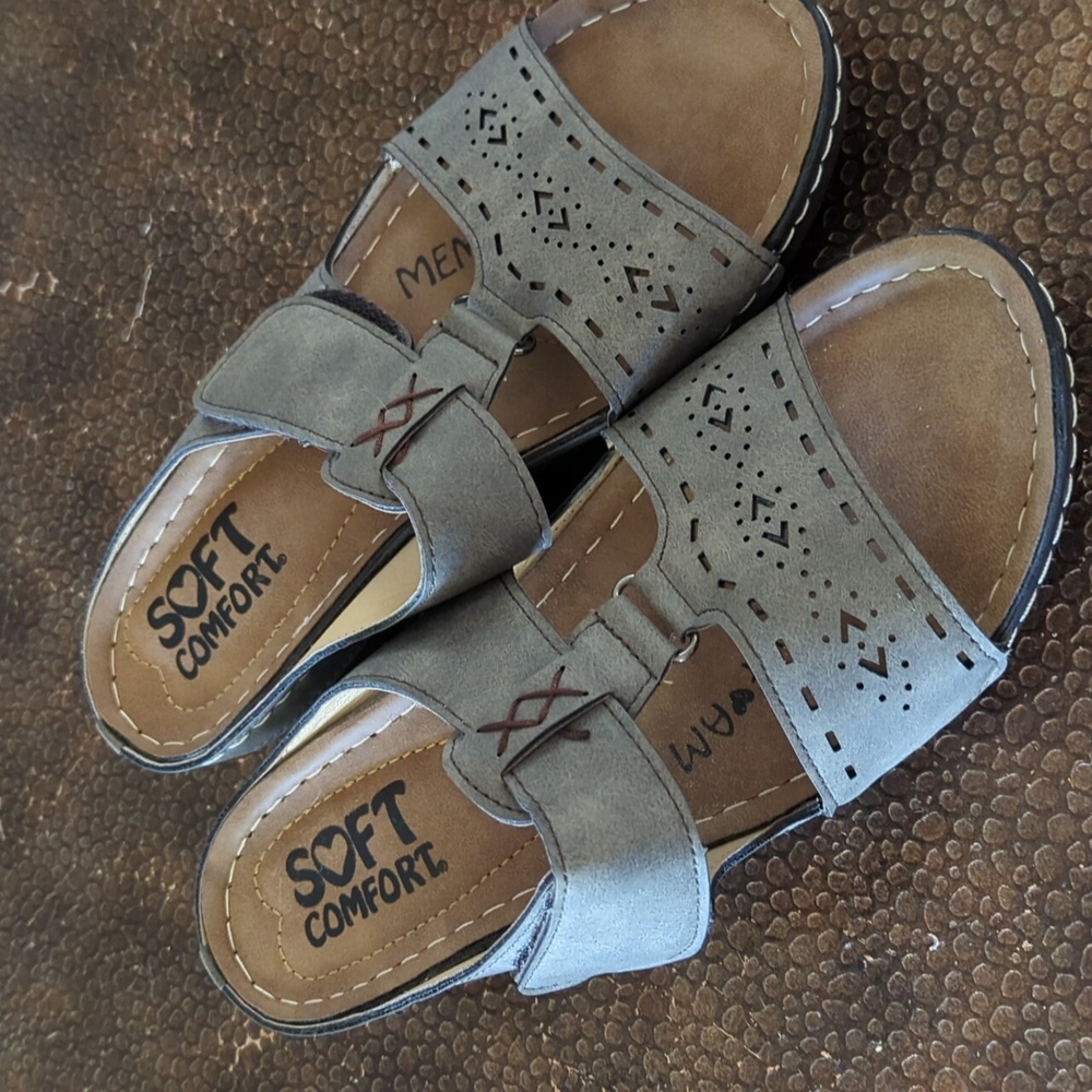 Soft comfort memory foam sandals